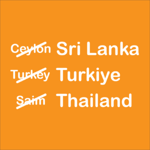 Renamed Nations Quiz